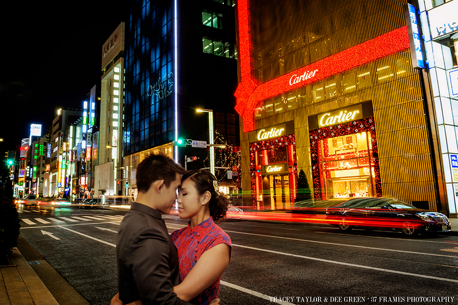 Sharon and Kyo. Tokyo. November, 2013...
