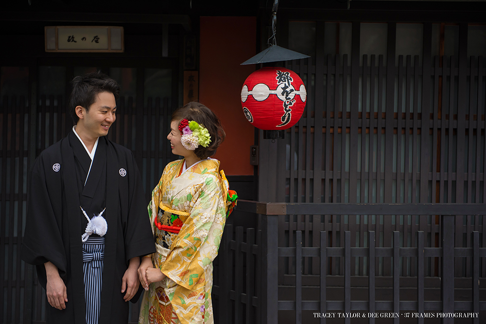 Tomoko and Stephen. Kyoto Engagement. March 27, 2014...
