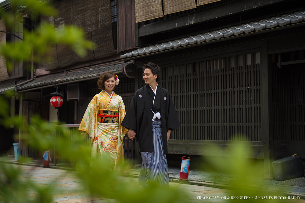 Tomoko and Stephen. Kyoto Engagement. March 27, 2014...