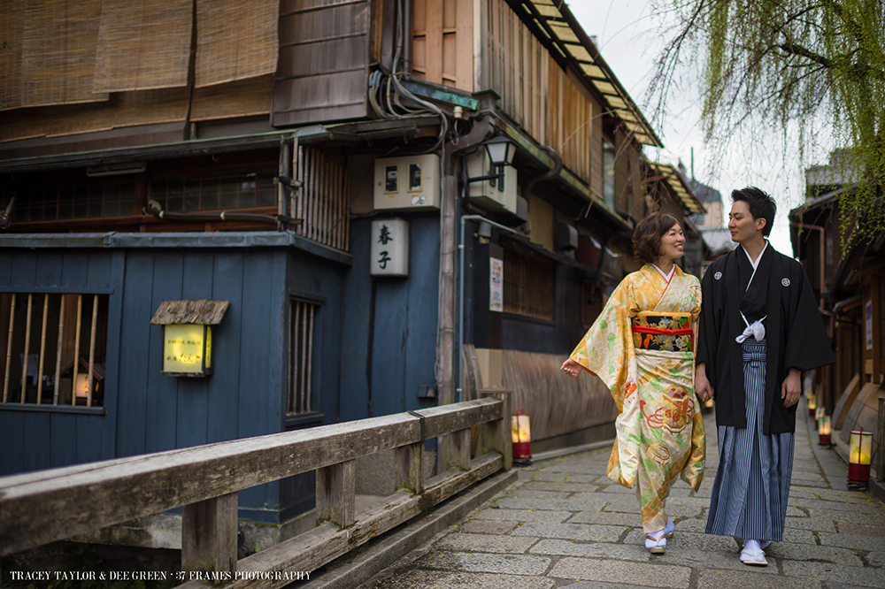 Tomoko and Stephen. Kyoto Engagement. March 27, 2014...