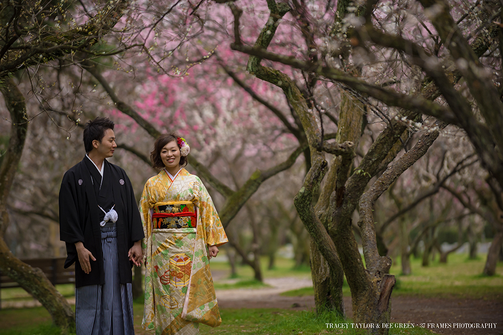 Tomoko and Stephen. Kyoto Engagement. March 27, 2014...