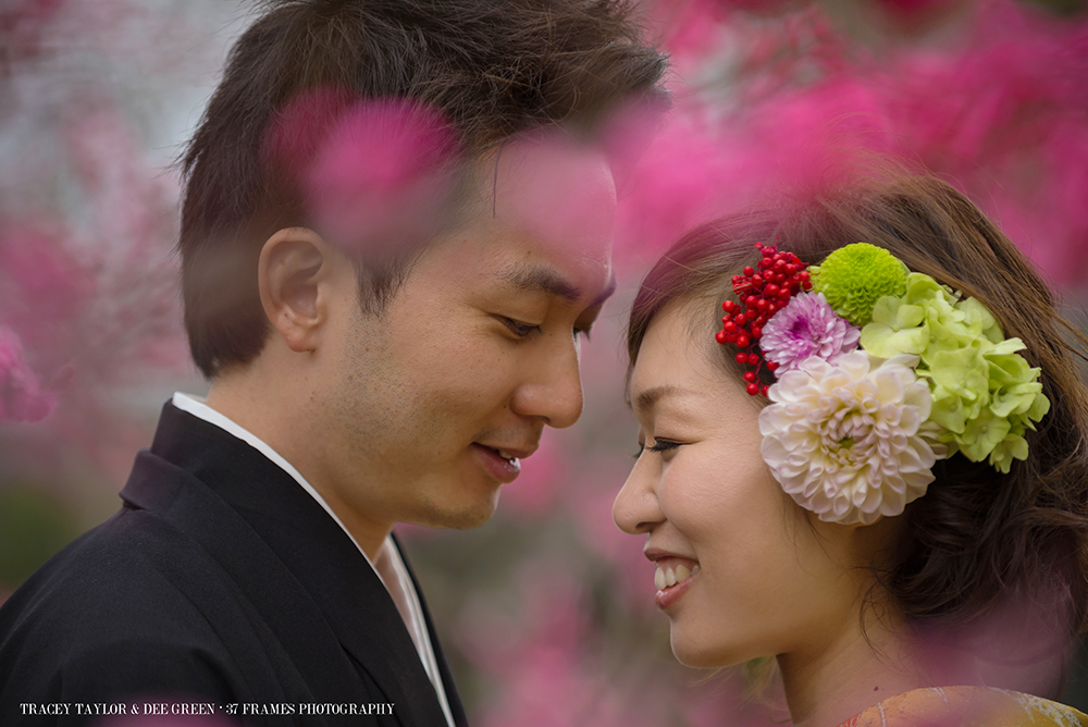 Tomoko and Stephen. Kyoto Engagement. March 27, 2014...