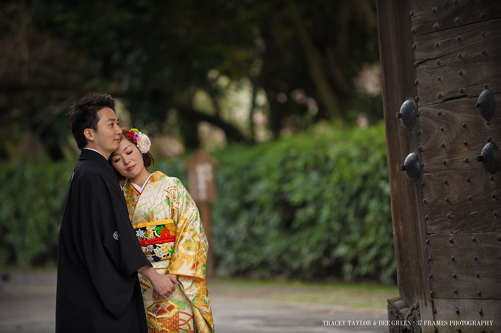 Tomoko and Stephen. Kyoto Engagement. March 27, 2014...